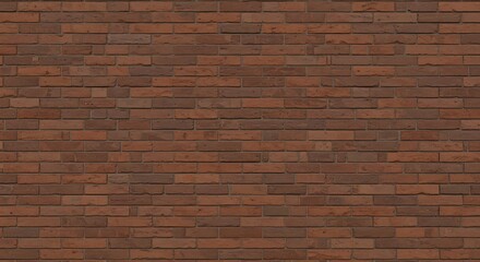Fototapeta premium Modern Red Brick Wall Texture Detailed View From Close Up Perspective