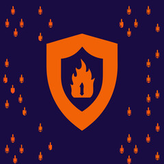 Innovative Shield Icon for Technology and Security Themes