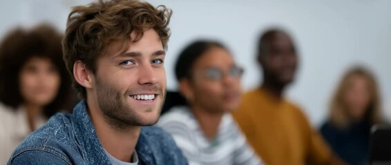 Engaging classroom discussion with enthusiastic students