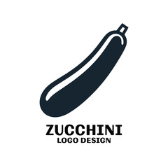 Zucchini Vector Logo Design