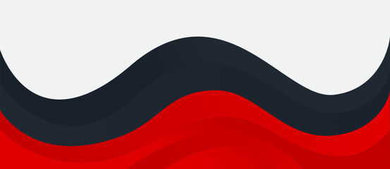 Red Gray Business Frame Border Abstract Transparent. Header Footer Banner Vector Design