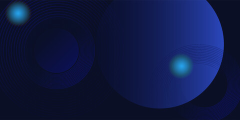 Abstract blue modern background with. Dynamic geometric shapes. Vector illustration.