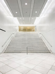 Large staircase in a mall