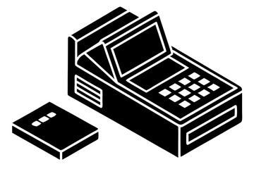 Futuristic Smart POS Terminal with Analytics &ndash; Contactless Payment & Sales Data Display