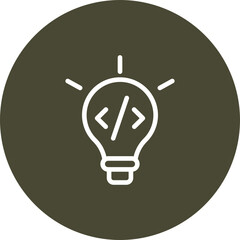 Fototapeta premium Idea Vector Icon Design