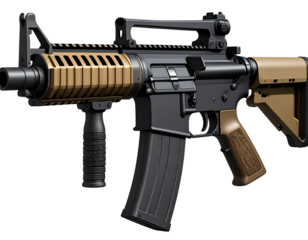  Firefly_Submachine gun png special force automatic machine gun transparent background 