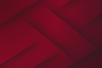 Red Gradient Abstract Geometric Background with Chevron Layered Design