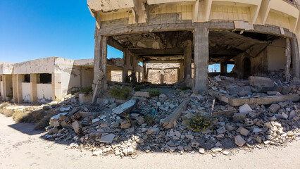 Abandoned Building in Ruins