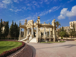 Abdeen Palace Gardens in Cairo, Egypt, 2023.