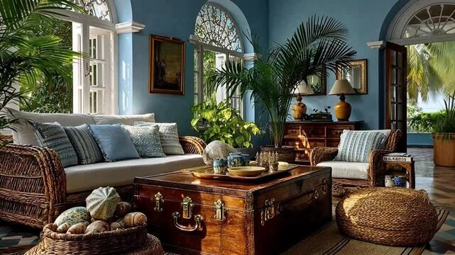 goan retreat indian interior house video