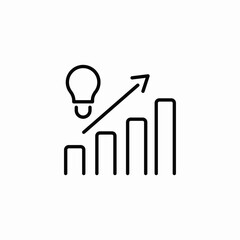 innovation strategy icon sign vector