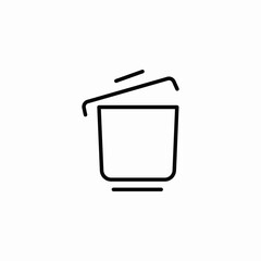 lid can icon sign vector