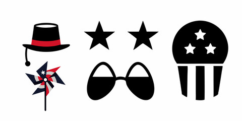 vector illustration of a black and white