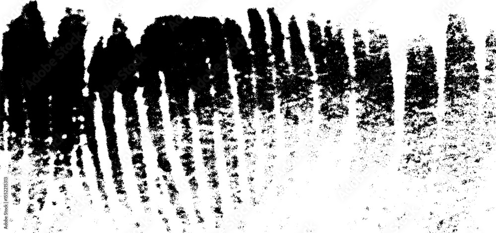 Aufkleber seamless abstract ink marks with print roller effect for creative design