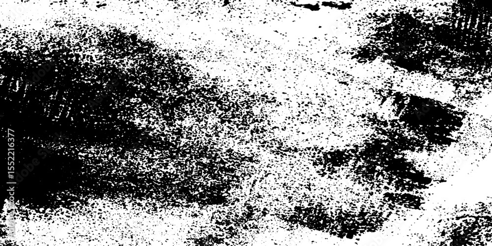 Poster seamless asphalt texture with tiny rocks and oil for grunge design overlay