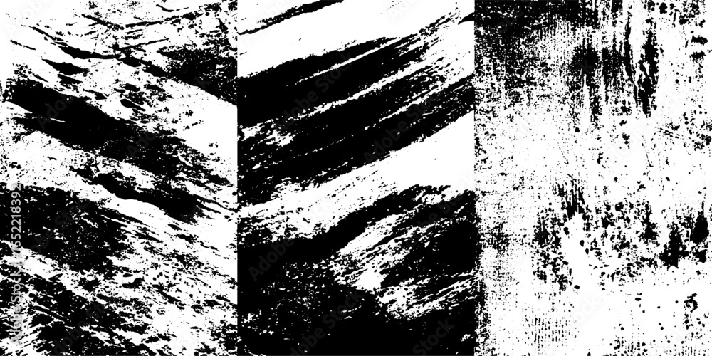 Aufkleber abstract collage with zine elements and textured grunge overlay for artistic design