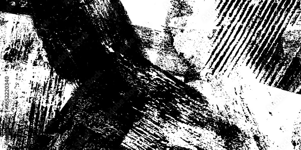 Poster creative diy poster design with abstract broken layout