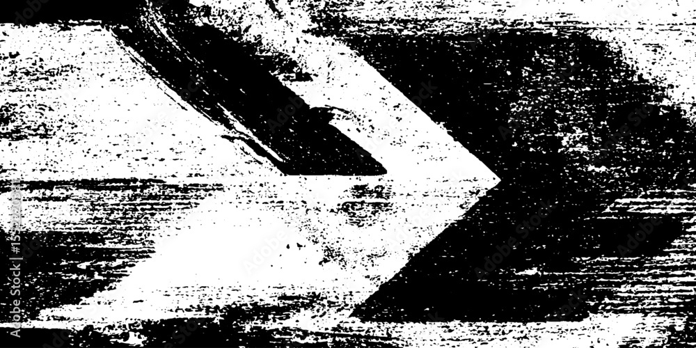 Aufkleber seamless double arrow design with photocopy noise texture for creative overlay