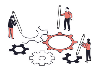 Team Collaboration on Gear Mechanism Design