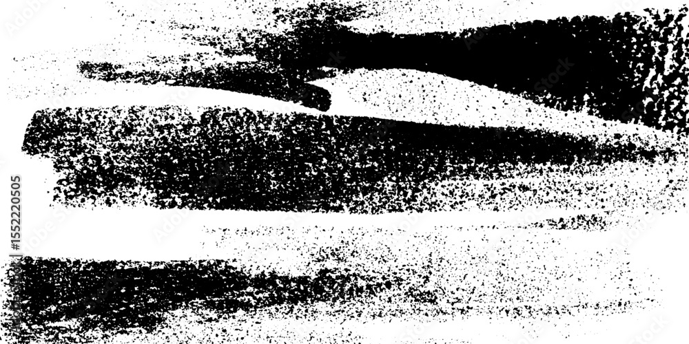 Aufkleber seamless dry brush texture with acrylic smears for artistic background and design overlay