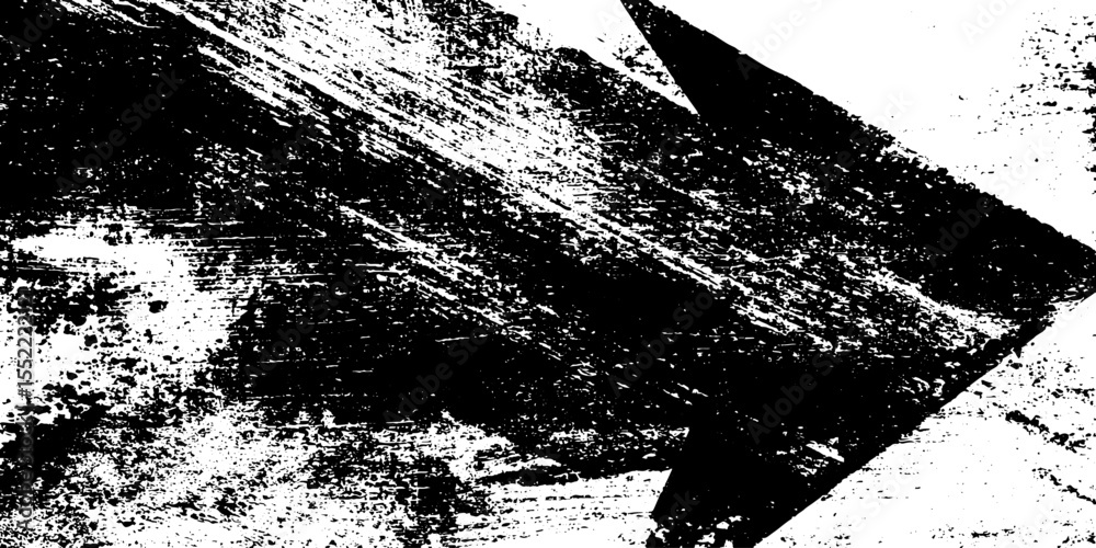 Poster Seamless grunge arrow design with distressed ink splat texture for overlay and background