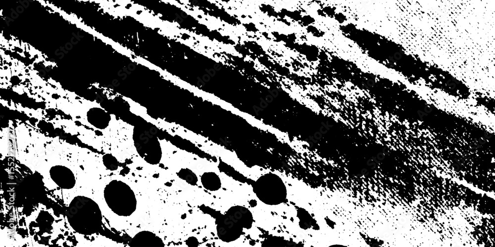 Poster Seamless grunge pattern with halftone dots for distressed background design