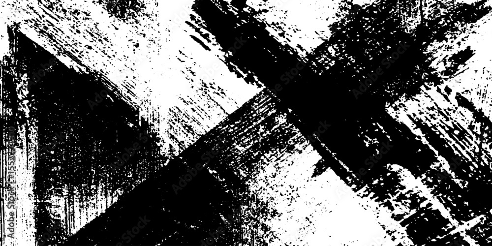 Aufkleber High contrast grunge pattern with bold texture for artistic design and background