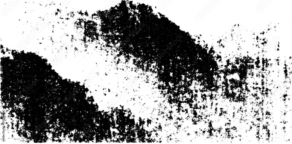 Poster seamless monochrome grunge texture with splattered paint for artistic design overlay