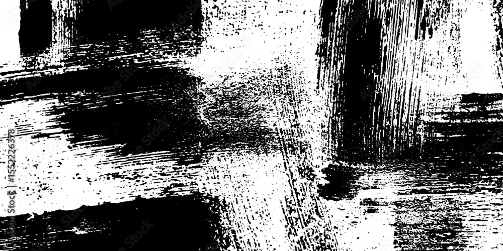Poster Abstract grunge texture with seamless noise pattern and burnt edges for distressed overlay design