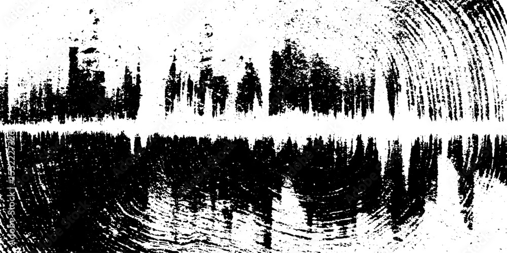 Poster Abstract grunge texture with paper fold and creased line overlay for design