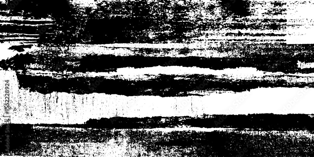 Poster Seamless rectangular sticker design with ripped border for grungy background effects