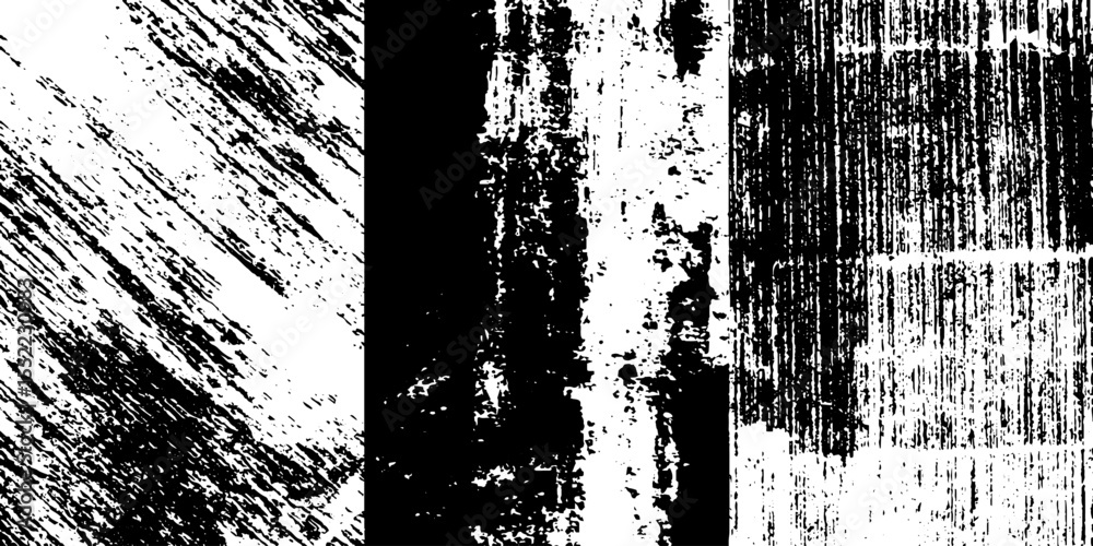 Aufkleber seamless rough grunge frame for distressed design projects and overlay effects