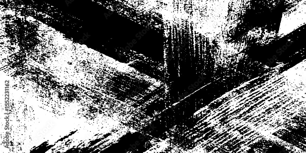 Poster Abstract grunge marker texture with rough overlapping lines for artistic design