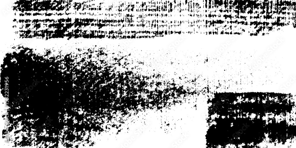 Aufkleber Seamless scratched paper texture with soft noise for design and overlay