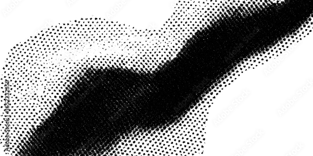 Poster Seamless scratched surface with noise grain for distressed texture design