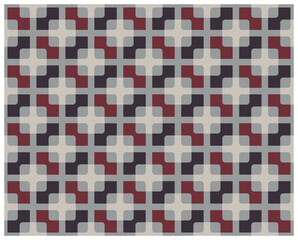 Decorative background seamless vector pattern. Architectural backdrop and textile surface pattern designs series