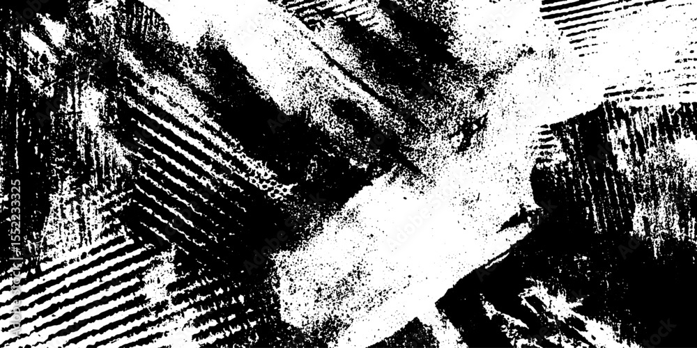 Aufkleber seamless textural pattern with mixed paper wrinkle effect for distressed grunge design