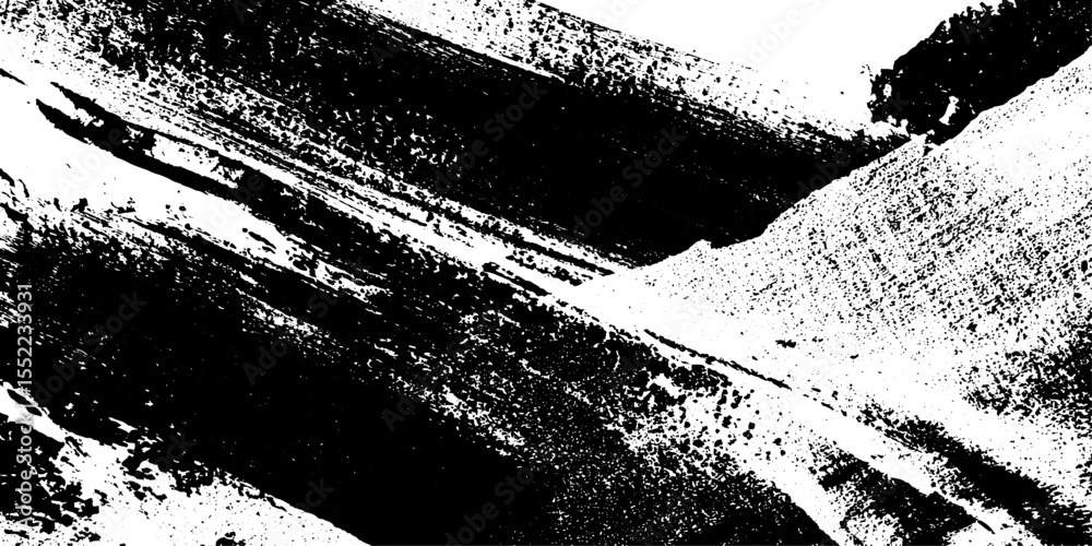 Poster seamless torn banner with ripped tape edges texture for design