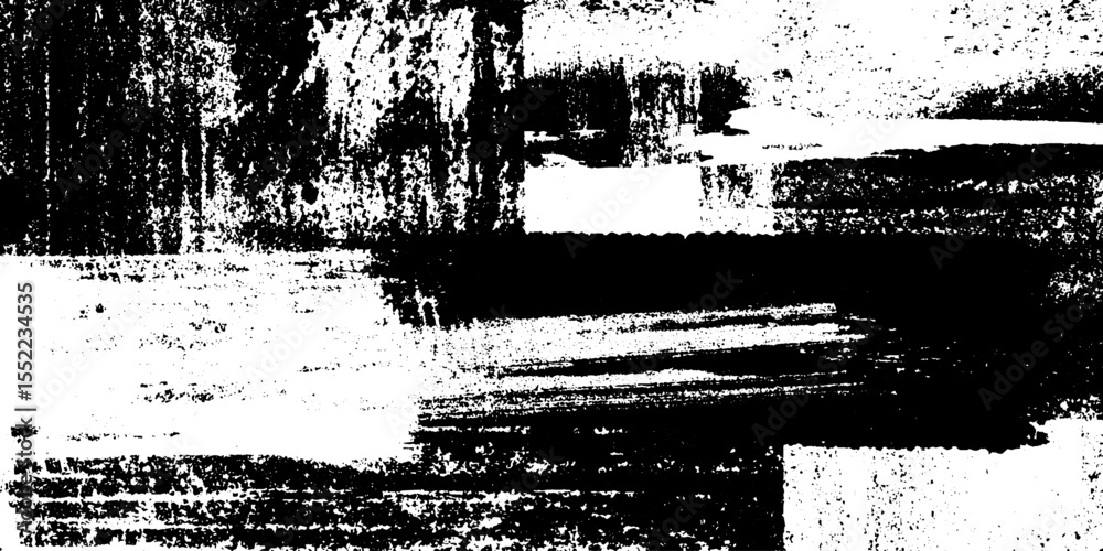 Poster seamless visual noise collage with offset photos for grungy design backgrounds