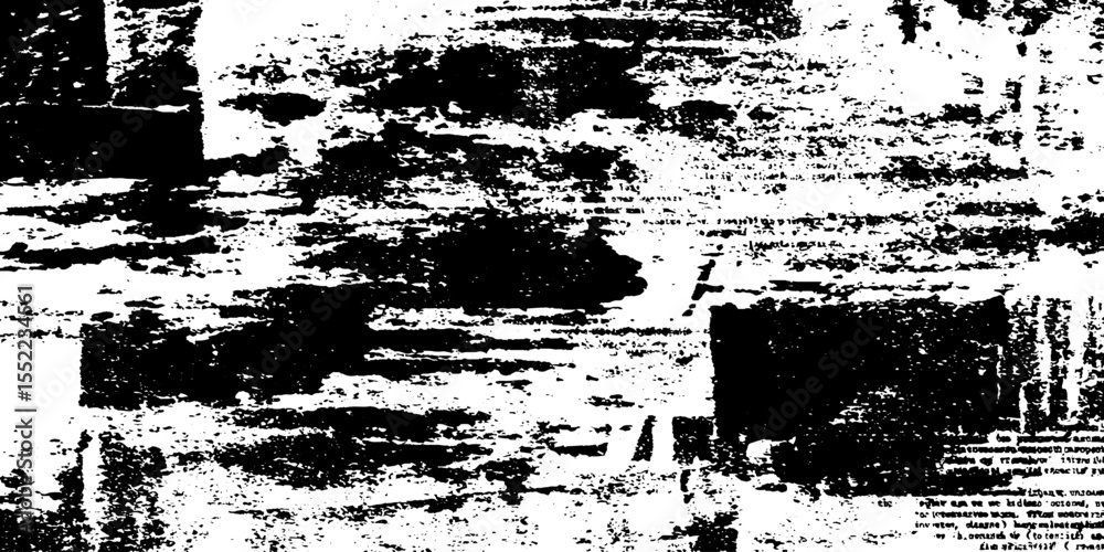 Poster seamless visual poem poster with typewriter font and distressed grunge texture