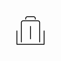 company office icon sign vector