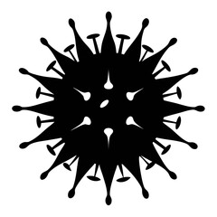 blot on white background