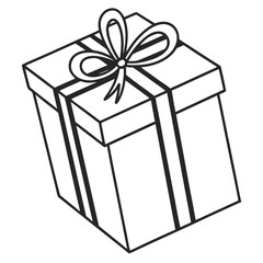 gift box with ribbon