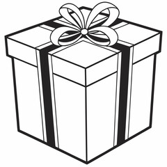 gift box isolated on white