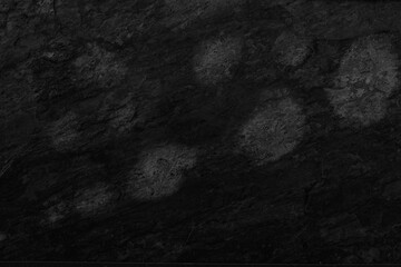 Black Stone Texture Background with Subtle Shadows
