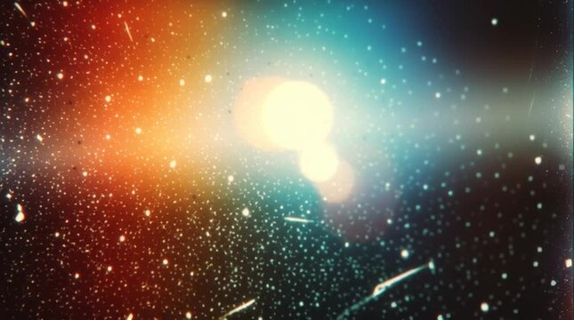 Abstract retro gradient light leak effect, blurred footage  overlay film grain texture .	