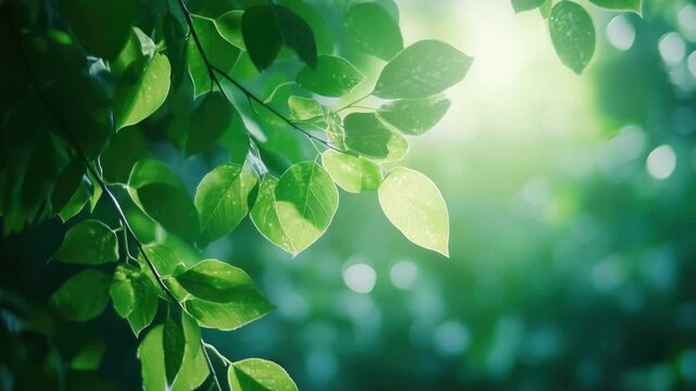 A detailed view of a tree's foliage, ideal for nature or environmental themed projects