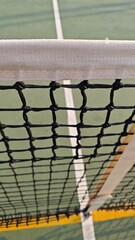 tennis court and net