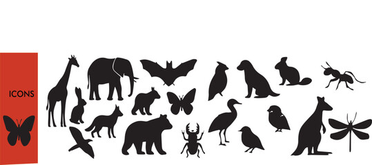 \Mega Wildlife Silhouette Collection