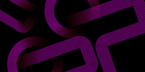 Abstract purple lines create a textured pattern on a light fabric backdrop